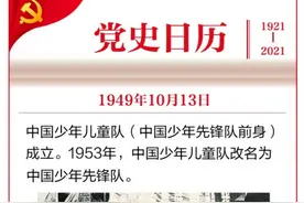 党史日历（10月13日）|中国少年先锋队前身成立图片