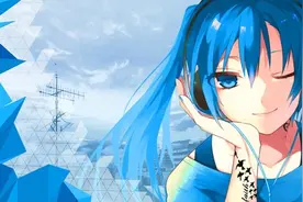 治愈系超级唱将初音未来甜美可人形象舞台剧照图片