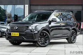 新车｜售20万配6AT，传祺GS8暗夜骑士版除了黑还有啥？图片