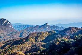 河南洛阳小黄山，因和安徽黄山重名而改名，名字虽土风景却很美图片