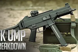 吃鸡里的UMP45到底是个啥枪？为何H&K弃用了MP5而选择了它？图片