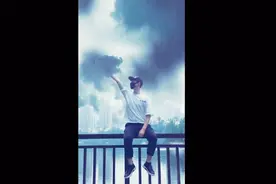 AE教程 抖音黑脸特效 如何实现下雨天变晴天