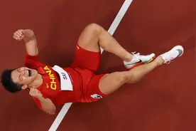 燃爆了！苏炳添9秒83有多疯狂？千分秒完胜强敌，最后压线太牛图片