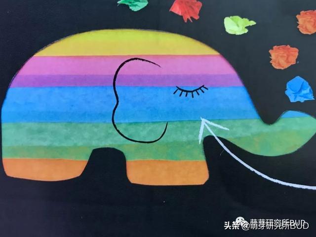 专为孩子设计的拼贴画方法，简单易操作，做出来的作品很惊艳
