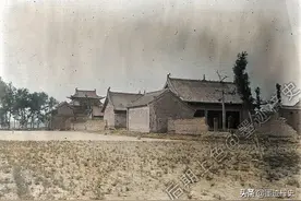 河南洛阳旧影：1907年的白马寺破败不堪，四十二章经竟源于此？图片