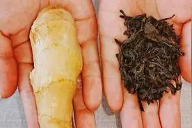 生姜茶叶一起泡水里，解决了好多人的困扰，真实用长见识了图片