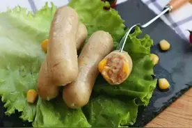 宝宝爱吃的玉米肠，在家也可以做图片