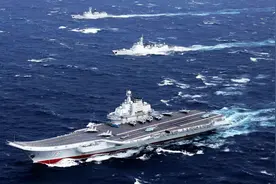 中美海军实力持平？美前情报官撰文：美国没能力也没本事“保台”图片