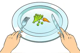 节食减肥造成闭经、厌食、抑郁…这十种病都是被“饿”出来的图片