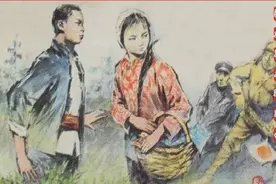 瀚大黎众｜抗日儿童团连环画《烽火少年》吕景富绘画图片