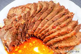 酱牛肉最经典的做法，大厨分享窍门，酱香十足，既入味又不散图片