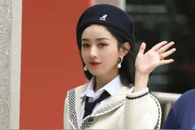 赵丽颖穿学院风与谢娜合体显文静，被曝将与王一博二搭遭粉丝抵制图片