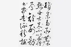 书法，启功临怀素自序帖图片