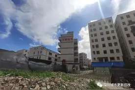 龙华观澜福城街道，冼屋村旧改最新进度，已收楼，已拆除部分图片