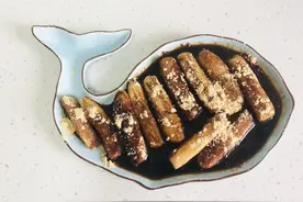 上海妈妈教你做“红糖糍粑”，外皮脆而不硬，内里香甜软糯图片