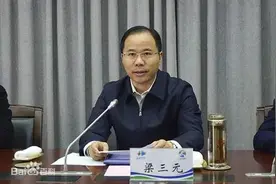 梁三元任泰州市委常委、组织部部长，曾任盱眙县委书记图片