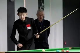 斯诺克神童横空出世！中国小将创历史，15岁新星淘汰奥沙利文克星图片