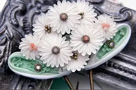 日本传统工艺里的四季繁花——细工发簪图片