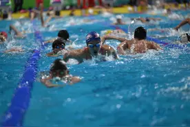 打卡陕西奥体中心游泳馆图片