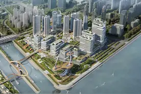 江河汇规划出炉，7幢住宅俯瞰摩天轮！沿江为写字楼和酒店图片