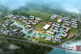“校区+景区+镇区”！荆州这所大学新校区一期下月底竣工图片