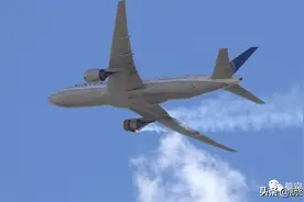 波音777坏掉的发动机为什么还在转？图片