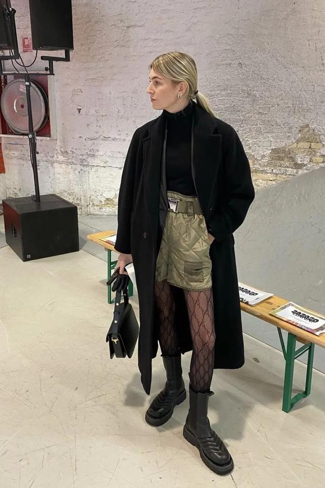 时尚圈的女孩不穿光腿神器穿什么？