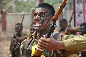 印度拼刺刀，号称对我军格斗3秒必拿下​图片