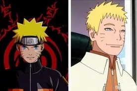 火影十年间大家的发型变化，鸣人变栗子头，而这位油头大叔你是谁图片