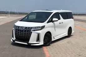 高端商务车中的碰撞，丰田埃尔法和奔驰V级对比图片