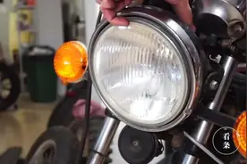 高手啊，牛人翻新重造雅马哈 SR250摩托车，这是第一集视频封面