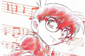 《名侦探柯南》24部剧场版「手绘/素描海报」完全合集回顾（上）图片