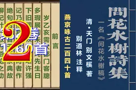 《问花水榭诗集》注释 第2卷图片