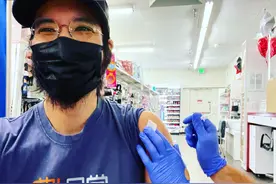 王力宏打疫苗照曝光，周边环境令粉丝担心，满脸胡茬口罩遮不住图片