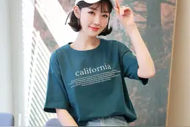 2020夏装女装，韩版宽松纯棉印花T恤！图片