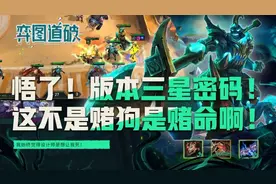 悟了！云顶之弈版本三星密码！这哪是在赌狗啊！这是在赌命啊图片