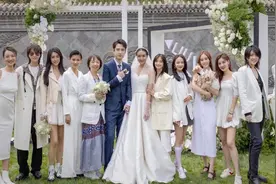 又一女星婚礼现场曝光！奢华浪漫群星云集，与老公郎才女貌好般配图片
