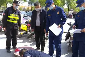擅自拆除防火门  水力警铃故障 运城一商业综合体存在火灾隐患被责令整改图片