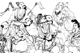 铁拐李成仙图片