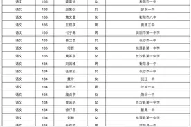 湖南2020高考单科优秀名单来了，有你认识的吗？图片