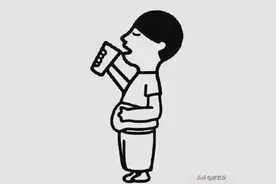 喜茶小男孩有全身图了？哈哈哈快被网友玩坏了图片
