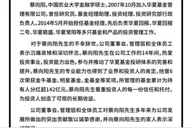 突发噩耗！470亿基金经理不幸逝世，年仅41岁！为持有人创造超250亿收益，公司：很年轻，心好痛…图片