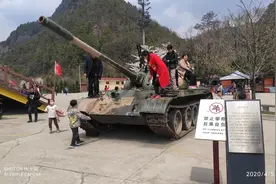 咸阳有个地方有“真”坦克，还可以上去玩图片