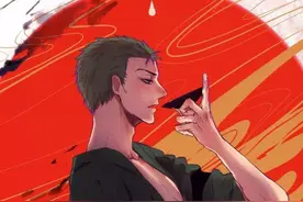 收藏必备草帽团精美壁纸：甚平酷似黑帮大哥；索隆晨起练剑图片