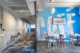 多彩视觉 金融服务公司MAX以色列办公大楼设计欣赏图片