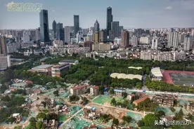 航拍无锡市中心最大的棚户区，拆了十多年，居然还没拆完图片