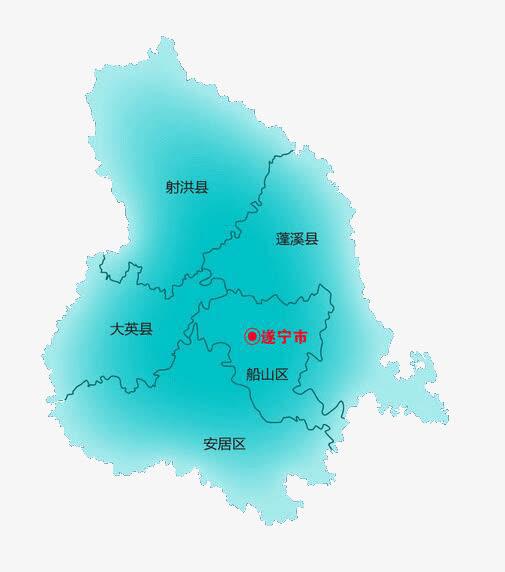 中国地理:四川省(遂宁篇)