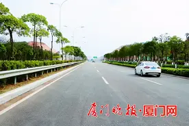 厦泉间新增快速通道！海翔大道上午全线通车图片