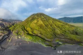 壮观的印度尼西亚爪哇布罗莫火山图片