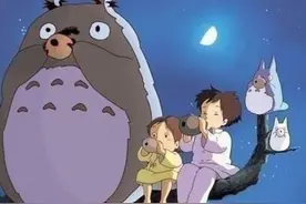 龙猫，前期很欢乐，后期很悲伤图片